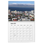 Reykjavík-Island Kalender (Jan 2027)