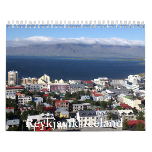Reykjavík-Island Kalender