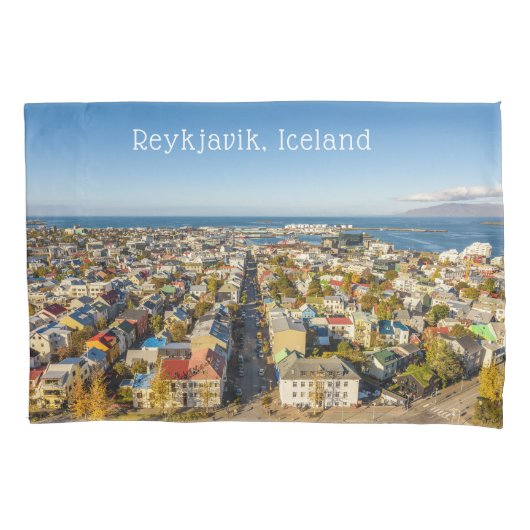 Reykjavik Island Kissenbezug (Vorderseite)