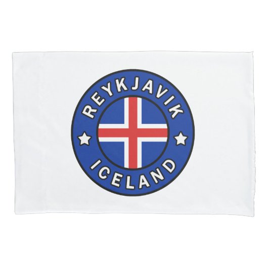 Reykjavik Island Kissenbezug (Vorderseite)