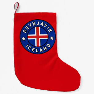 Reykjavik Island Kleiner Weihnachtsstrumpf