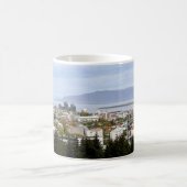 Reykjavik Island Landschaft Esja Foto Kaffeetasse (Mittel)