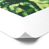 Reykjavik Island Landschaftskunst von Pola.B.Alex Poster (Ecke)