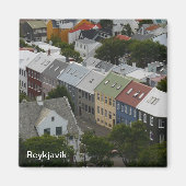 Reykjavik Island Magnet (Vorne)