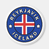 Reykjavik Island Magnet (Vorne)