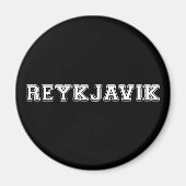Reykjavik Island Magnet (Vorne)