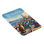 Reykjavik Island Magnet (Rechte Seite)