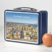 Reykjavik Island Metall Brotdose (Beispiel)