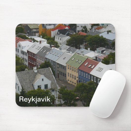 Reykjavik Island Mousepad (Mit Mouse)
