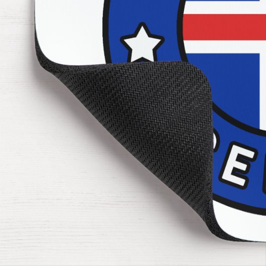 Reykjavik Island Mousepad (Ecke)