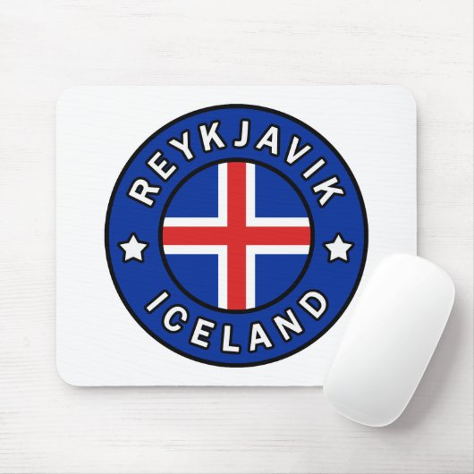 Reykjavik Island Mousepad (Mit Mouse)