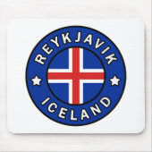 Reykjavik Island Mousepad (Vorne)