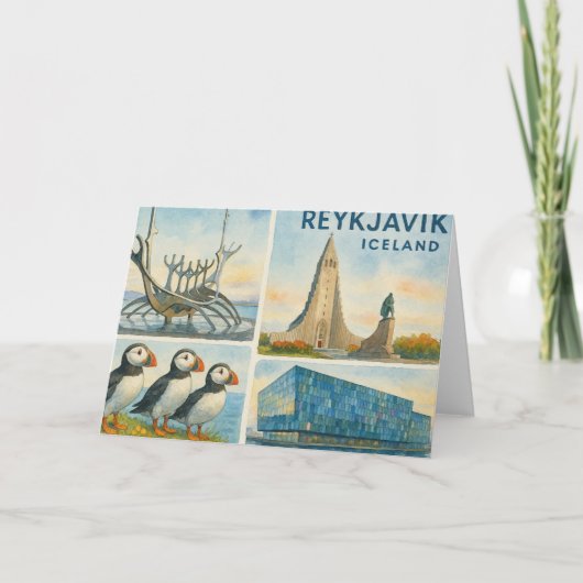 Reykjavik Island Multiview (Vorderseite)