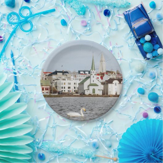 Reykjavik Island Pappteller (Party)