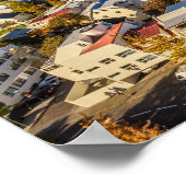 Reykjavik Island Poster (Ecke)