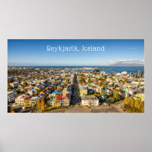 Reykjavik Island Poster
