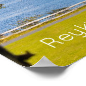 Reykjavik Island Poster (Ecke)