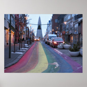 Reykjavík Island Poster