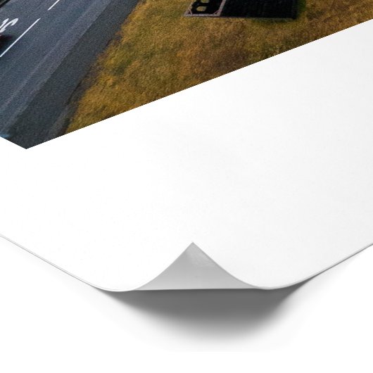 Reykjavik, Island Poster (Ecke)