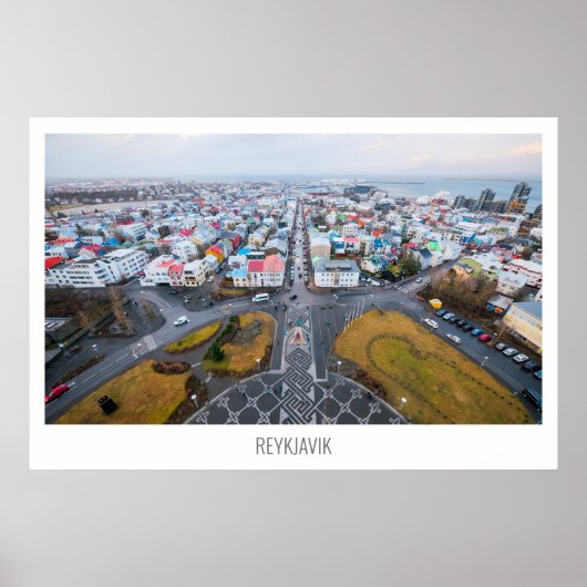 Reykjavik, Island Poster (Vorne)