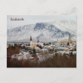 Reykjavik, Island Postkarte (Vorderseite)
