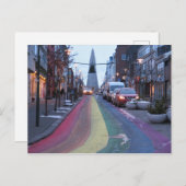 Reykjavik Island Postkarte (Vorne/Hinten)