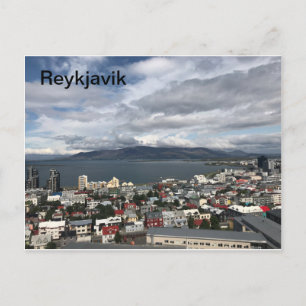 Reykjavik, Island Postkarte