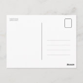 Reykjavík, Island Postkarte (Rückseite)