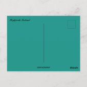 Reykjavík Island Postkarte (Rückseite)