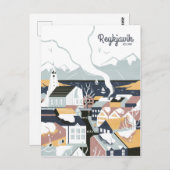 Reykjavik, Island, Postkarte (Vorne/Hinten)