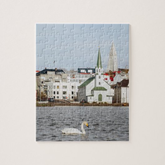 Reykjavik Island Puzzle (Vertikal)