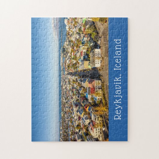 Reykjavik Island Puzzle (Vertikal)