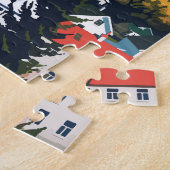 Reykjavík Island Reisen Vintag Puzzle (Seite)