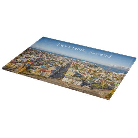 Reykjavik Island Schneidebrett (Ecke)