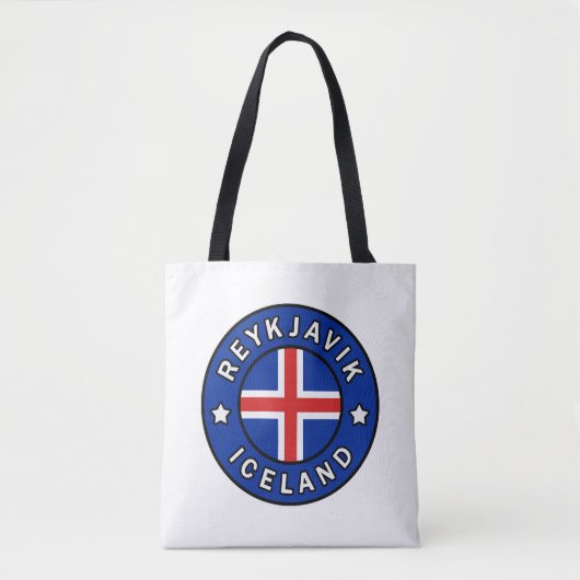 Reykjavik Island Tasche (Vorderseite)