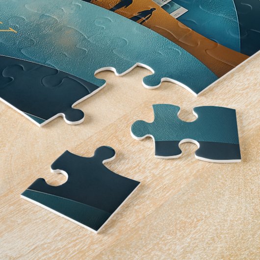 Reykjavik Island Travel Puzzle (Seite)