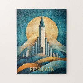 Reykjavik Island Travel Puzzle