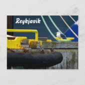 Reykjavik, isländische Postkarte (Vorderseite)