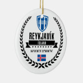 Reykjavík Keramikornament (Rechts)