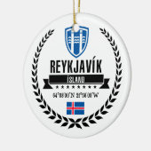 Reykjavík Keramikornament (Links)