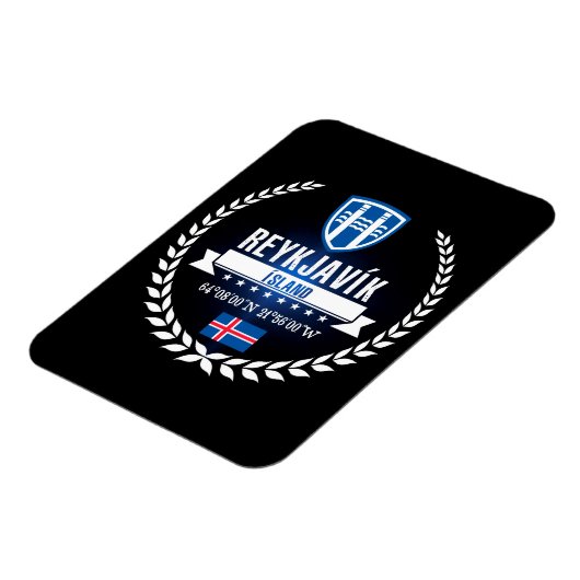 Reykjavík Magnet (Linke Seite)