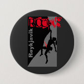 Reykjavik Rocks Button (Vorderseite)