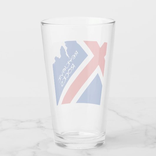 Reykjavik Rocks Glass Glas (Rückseite)