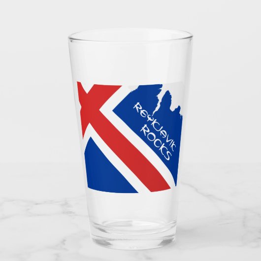 Reykjavik Rocks Glass Glas (Vorderseite)