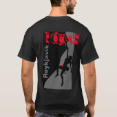 Reykjavik Rocks T-Shirt (Rückseite)