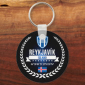 Reykjavík Schlüsselanhänger (Vorderseite)