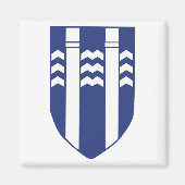 Reykjavik-Wappen Magnet (Vorne)