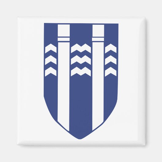 Reykjavik-Wappen Magnet (Vorne)