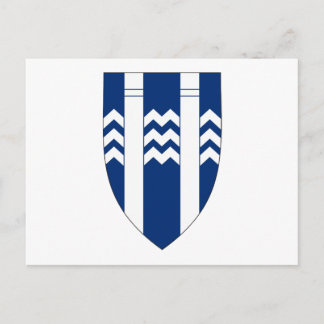 Reykjavik-Wappen-Postkarte Postkarte