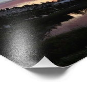 Reymann Lake Sunset - Yosemite Fotodruck (Ecke)